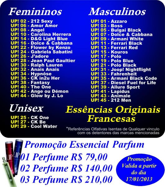 Promoção Essencial Parfum